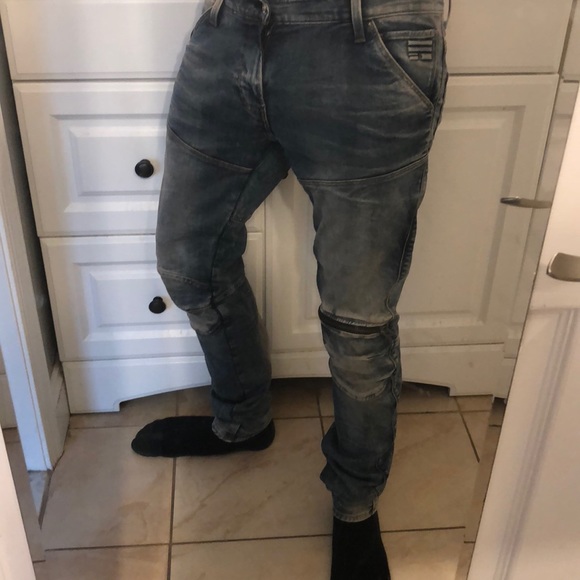 g star zipper jeans